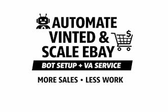 set up vinted bot automation and manage your ebay store