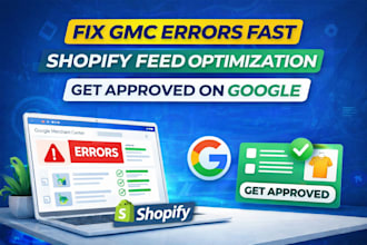 fix google merchant center errors optimize shopify product feed for good results
