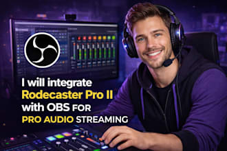 integrate rodecaster pro ii with obs for pro audio streaming