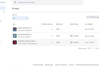 publish your app on my fast old google play console
