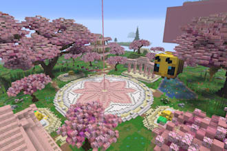 build a minecraft spawn for your server