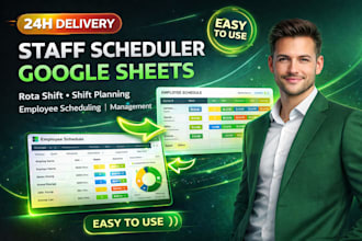 create rota shift, employee schedule, shift planning, staff management system