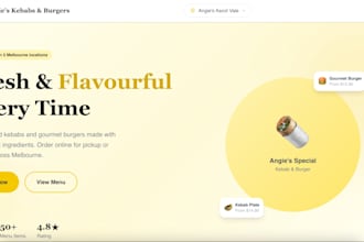 build a full stack business website or web app using react and nextjs