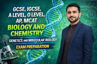 teach biology and  online tutoring for gcse a level