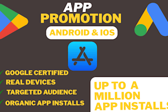 do google ads app promotion for IOS and android apps
