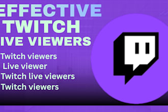 increase your twitch live viewers with effective twitch promotion