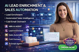 build n8n ai lead enrichment and sales automation