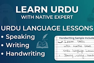 teach you urdu language