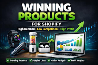 do winning product research for shopify dropshipping and ecommerce