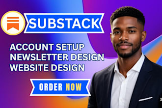 setup substack account design substack newsletter podcast setup rebuild substack