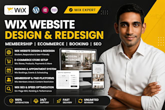 create wix membership ecommerce website wix booking website redesign wix seo