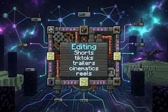 create a cinematic minecraft trailer