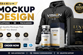 mockup design clothing mockup 3d peptide mockup photoshop mockup package design