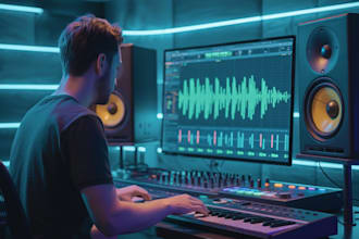 create a heavy professional beat with powerful drops