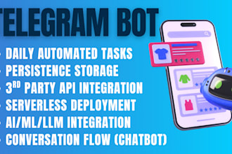 write you an ai agent using telegram