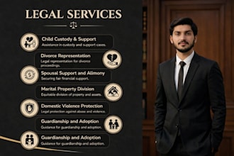draft legal motions and petitions on child custody,divorce and alimony