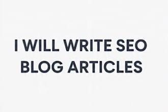 seo blog articles that rank on google
