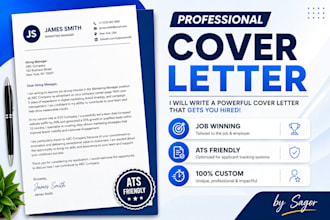 create a job winning cover letter for any position