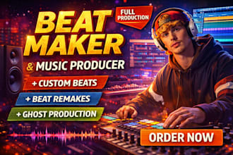 be your beat maker, remake beat and country music producer