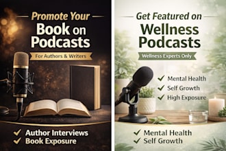 book you on podcasts and interviews to promote your book and author brand