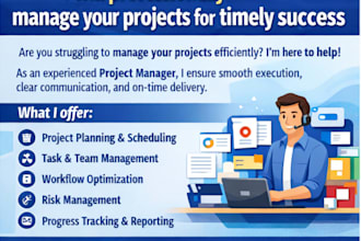do project management and designing
