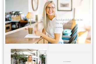 create minimalist portfolio website, wix website, minimalist wix