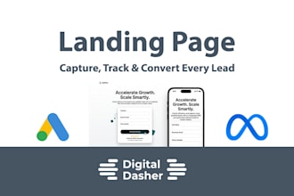 build landing pages with automation and tracking