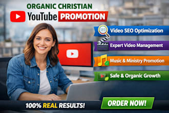 do superfast christian youtube video promotion video SEO to targeted audience