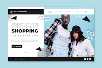design your clothing brand website, streetwear website, and y2k shopify store