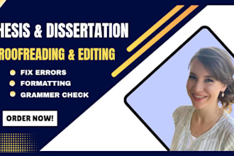 proofread and edit your thesis essay academic papers grammar