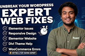 do urgent wordpress bug fixes, woocommerce issues and error