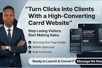 design carrd website carrd landing page redesign carrd website design