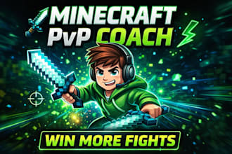 coach you to win more in minecraft pvp any gamemode