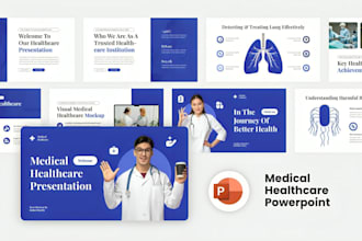 design medical healthcare presentation, pharma nursing powerpoint slides ppt