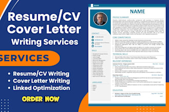 provide professional ats resume writing, CV, and linkedin optimization