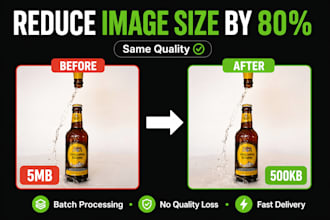 compress and optimize images for web and ecommerce