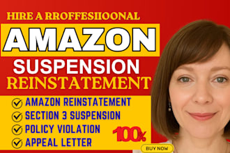write amazon appeal letter for amazon reinstatement and suspension poa