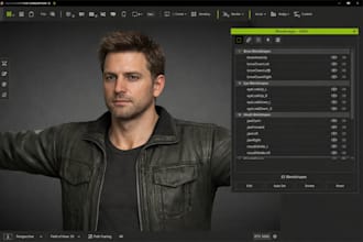 model and rig 3d character, 52 arkit blendshape for reallusion iclone 8 cc4 cc5