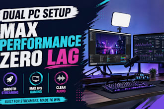 setup dual PC obs streaming with zero lag audio for streamer