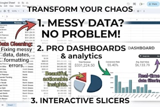 transform your messy data into a clean and structured spreadsheet