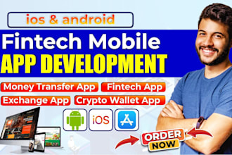 develop an online payment app, p2p money transfer app, fintech app, wallet app