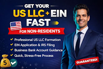 register your US llc with ein for shopify and amazon