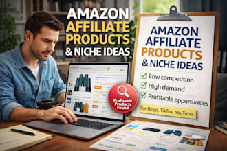 find profitable amazon affiliate products and niche ideas
