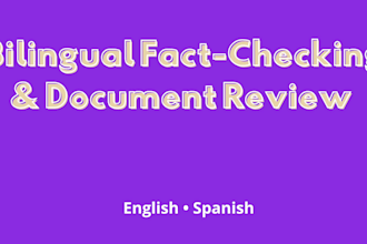 be your bilingual  spanish english virtual assistant