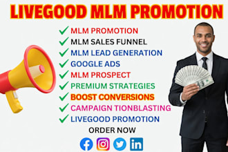 do livegood marketing, network marketing and lead generation