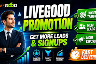 promote your livegood business and generate targeted MLM leads