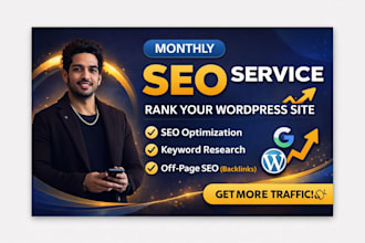 do monthly wordpress and shopify SEO service for higher google ranking