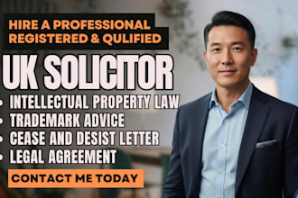 be uk solicitor intellectual property agreement trademark copyright business nda
