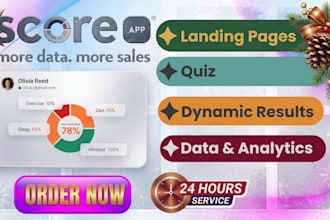 build high converting scoreapp quiz scoring system and lead generation funnel