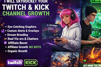 do twitch promotion, twitch affiliate, live viewer for organic growth